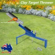 Compact Clay Target Thrower Portable Target Throwing Machine With Foot Holder