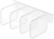 Fridge Drawer Dividers Kitchen Refrigerator Side Door Separator Shelf Organiser for Freezer Kitchen Refrigerator Divider