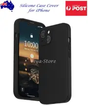 Shockproof Silicon Case Cover For iPhone 14 13 12 11 Mini Pro XS Max XR 7/8 Plus