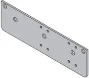 LCN 4040XPT-18 DKBRZ Door Closer Mounting Plates Dark Bronze Painted