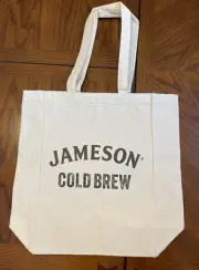 NEW Jameson Whiskey Cold Brew Canvas Tote 100% Cotton Reusable Shopping Bag