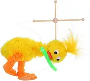 Toddmomy String Marionette Ducks Duck Plush Pendant Cute Plush Animal Puppet Show Prop Farting Stuffed Animals Dress up Plushies Stuffed Yellow
