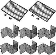 Rc Car Drift Field Panel DIY 30pcs Mesh Garage Panel Plastic Construction for Rc Car Hobbyists