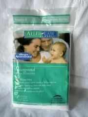 Aller Ease Classic Water Proof Dust Mite Barrier Pillow Protector Zipper 20 x 26