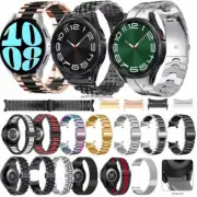 For Samsung Galaxy Watch FE 7/6/4/5 40mm 44mm 43 47mm Metal Milanese Band Strap