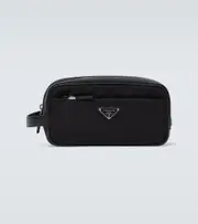 [Prada] Prada Technical fabric washbag One Size black