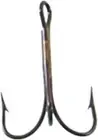 Mustad Classic Treble Hook, Standard Shank, Ringed Eye, Bronze, : 3551-BR-5/0-25