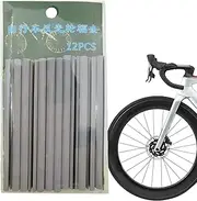 Bike Reflective Spokes, Bicycle Spoke Reflectors for Mountain Bike, Multifunctional Bicycle Spoke Glow Sticks Bike Wheels Spoke Reflectors for Bike Accessory Borato