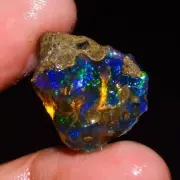 Ethiopian Opal Rough 100% Natural Gemstone Raw 12 Ct. 18x15x8 mm AQ-567