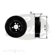 Gates Crankshaft Pulley - TVD1009