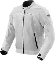 Revit Eclipse 2 Motorcycle Textile Jacket, silver, Size 2XL for Men
