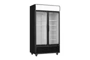 Comchef Two Glass Door Colourbond Upright Drink Fridge CH-730LB