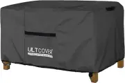 ULTCOVER Patio Coffee Table Cover, Waterproof Rectangular Outdoor Small Side Tab