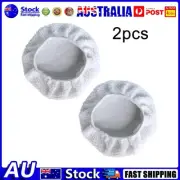 2PCS Polishing Bonnet Buffer Pads Soft Wool For 7/9 Inch Car Polisher Pad Kits