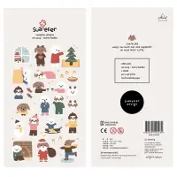 在飛比找蝦皮購物優惠-韓國 suatelier 貼紙 裝飾貼紙 小物貼紙 手帳貼紙