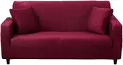 Furniture Protector-Elastic slipcover for Living Room Corner Sofa Cover Couch Cover(Color 23,1PC 3-seat 190-230CM)