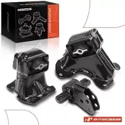 3Pcs Engine Mount & Differential Mount for Jeep Grand Cherokee 05-10 Commander (for: Jeep)
