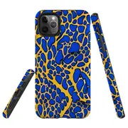 For iPhone 11 Pro Max Tough Protective Cover, Blue Frog