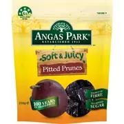 Angas Park Soft & Juice Pitted Prunes 250g