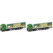 2x Siku 1627 Articulated Man Truck w/ Trailer Diecast Kids Toy 3y+ 1:87 Scale