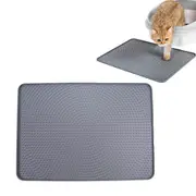 Silicone Non Slip Cat Litter Mat for Pet Bed Cat Carrier Dog Kennel Soft on Kitty Paws Multi Use Cat Mat