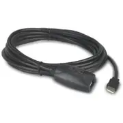 APC NBAC0213L 5 m USB Data Transfer Cable - First End: 1 x USB 2.0 Type A - Male - Second End: 1 x USB 2.0 Type A - Female - NBAC0213L