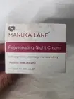 Manuka Lane Rejuvenating Night Cream Argireline Rosemary & Manuka Honey 1.69oz