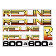 Redline 600A decal set - Old school bmx