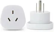 LZLRUN US Power Adapter, Suitable for USA, Canada, Uses AUS/NZ Appliances, White