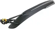 Topeak Defender XC11 Rear Wheel Mountain Bicycle Fender - Two Tone Injected High Impact Resistant Plastic