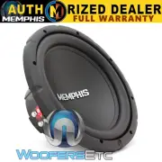 MEMPHIS SRX1240 12" SUB 500W SINGLE 4-OHM SUBWOOFER BASS SPEAKER CAR AUDIO NEW