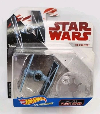 Hot Wheels Starship STAR WARS Die-Cast TIE FIGHTER™ Includes Flight Stand
