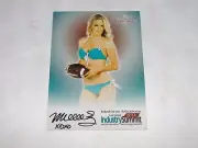 2014 Benchwarmer MALORIE MACKEY Vegas Summit Autograph SP Dracano CHOCOLATE MILK