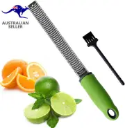 Pro Citrus Lemon Zester & Cheese Grater Stainless Steel - Ginger,Garlic,Potato