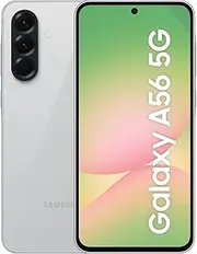 Samsung Galaxy A56 5G, Android Smartphone, 128GB Storage, 8GB RAM, Awesome LightGray, 6X OS Upgrades, Large Display, Long Battery Life (UAE Version)