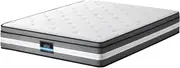 Giselle Double Mattress, 30cm Thickness, Mattress in a Box, Gel Memory Foam Hybrid Matress for Motion Isolation, Soft and Comfortable, Pressure Relief,Medium Firm Support