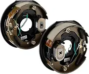 Areyourshop Electric Trailer Brake Kit-Self Adjusting-10"-Left/Right Hand Assemblies-3500lbs