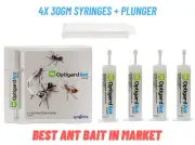 OPTIGARD ANT Bait Ant Killer Gel Bait Sydney Stock 4 x 30g Tubes