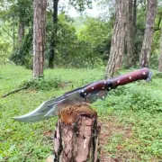Custom Handmade Carbon Steel Blade Traditional Survival Bowie Knife | Camping