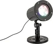 New Christmas Outdoor Projector Lamp, Water Proof, Ground Plug Type Floor Type Snowflake Lantern, for Scene Layout House Party Indoor Decorations