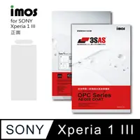 在飛比找PChome24h購物優惠-iMOS Sony Xperia 1 III 3SAS 疏油