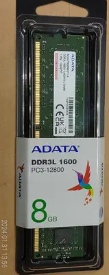 在飛比找Yahoo!奇摩拍賣優惠-【寬版】 全新 ADATA  威剛  DDR3-1600  