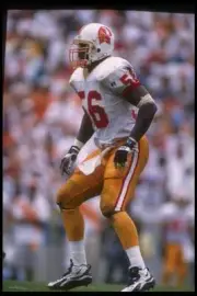 Linebacker Hardy Nickerson Tampa Bay Buccaneers looks on during- 1995 Old Photo