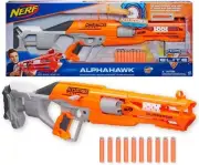 NERF Elite Accustrike Alphahawk inc 30 official Darts Ages 8+ New Toy Gun Fire