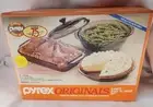 Vintage Pyrex Fireside Bake N' Serve 4 Pc Set New In Box