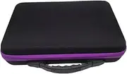 Generic Yaw Ball Storage Case Yaw Collector Bag Multipurpose Shockproof Zippered Protective Pouch Hole Collection Carrying Bag, 12 Holes
