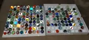 NO MARBLES - 3D Print White 100x 17mm Marbles Display Storage Sorting Tray Case