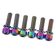 M5x18mm Titanium Stem Screws Bolts with Spacer Pack of