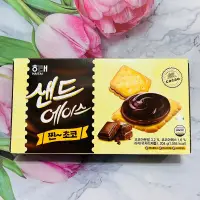 在飛比找蝦皮購物優惠-［出清良品］韓國 HAITAI 海太 巧克力夾心餅乾 204