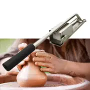 DIY Stainless Steel Clay-strip Machine Craft Pottery Clay Mud Extruder 4 Moulds